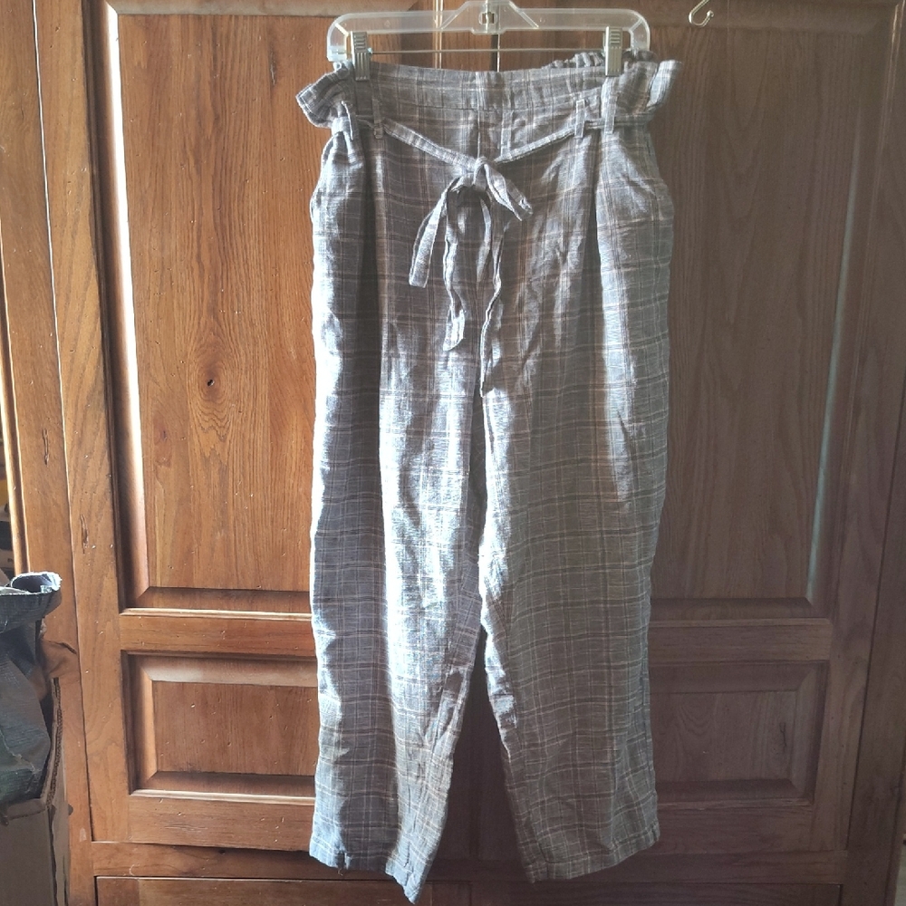 American Eagle XL Loose Airy Trousers With Paper Bag Waistq